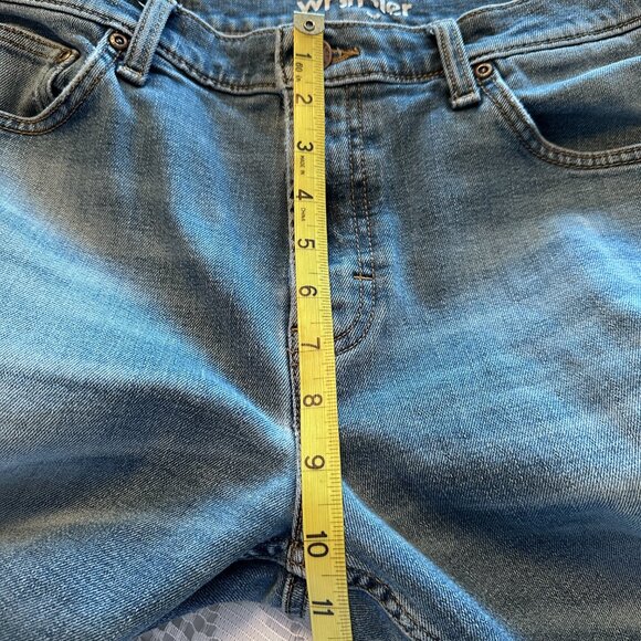 Men's Unisex Wrangler Straight Jeans sz 32x30 - Picture 7 of 12